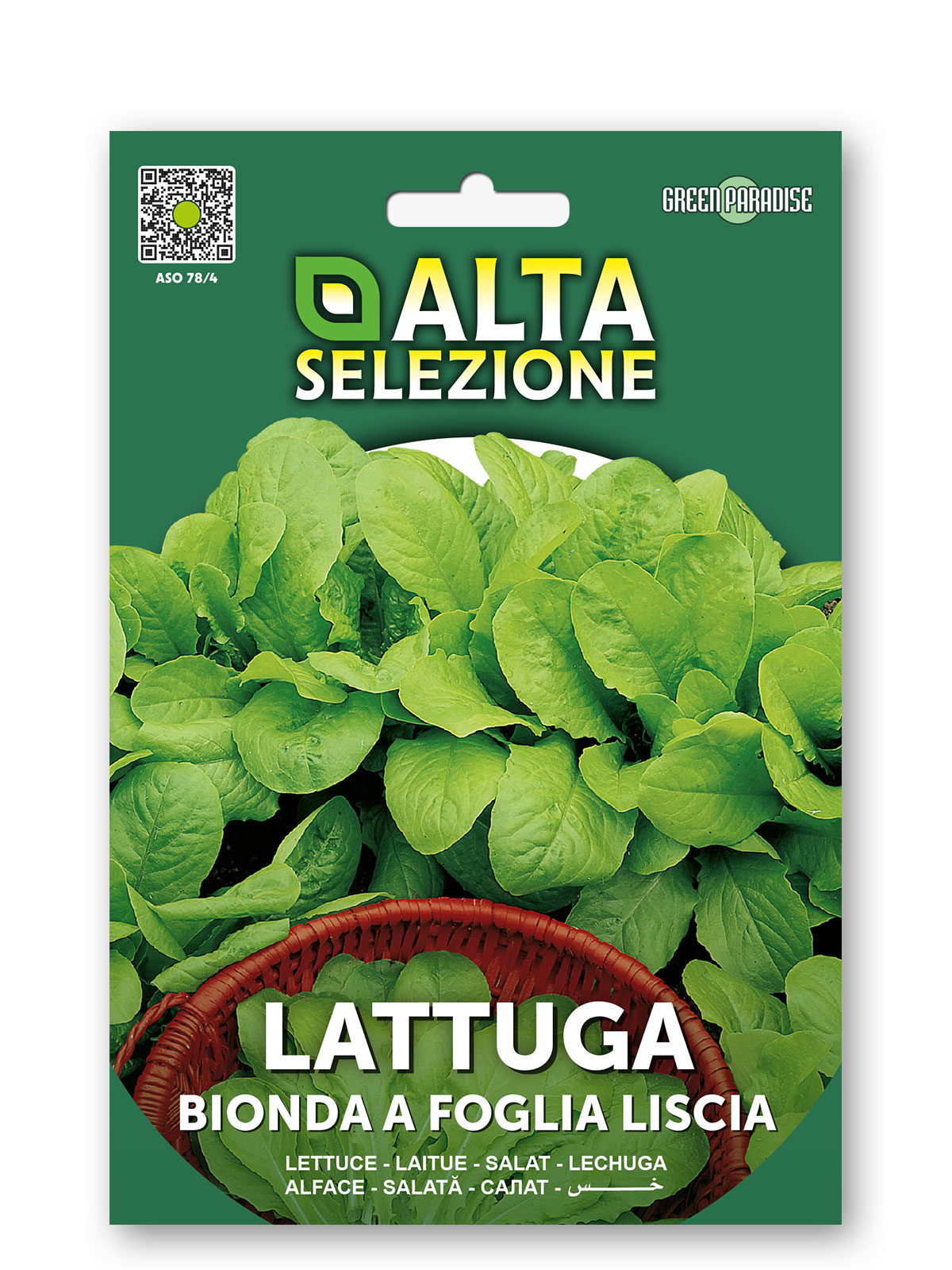 Aedsalat Bionda a Foglia liscia