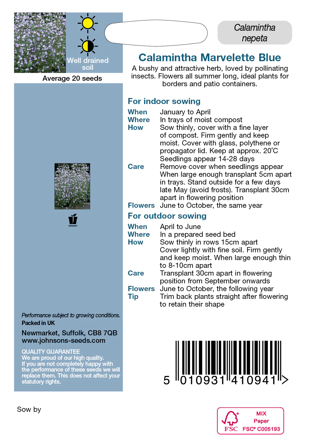 Harilik kivimünt Marvelette Blue