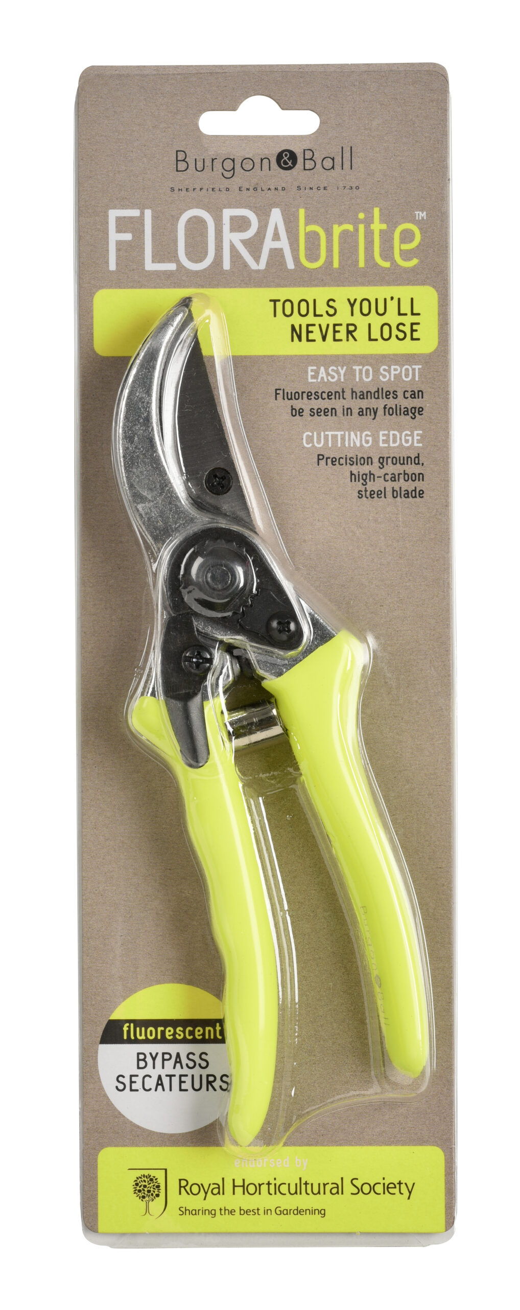 Oksakäärid FloraBrite kollane