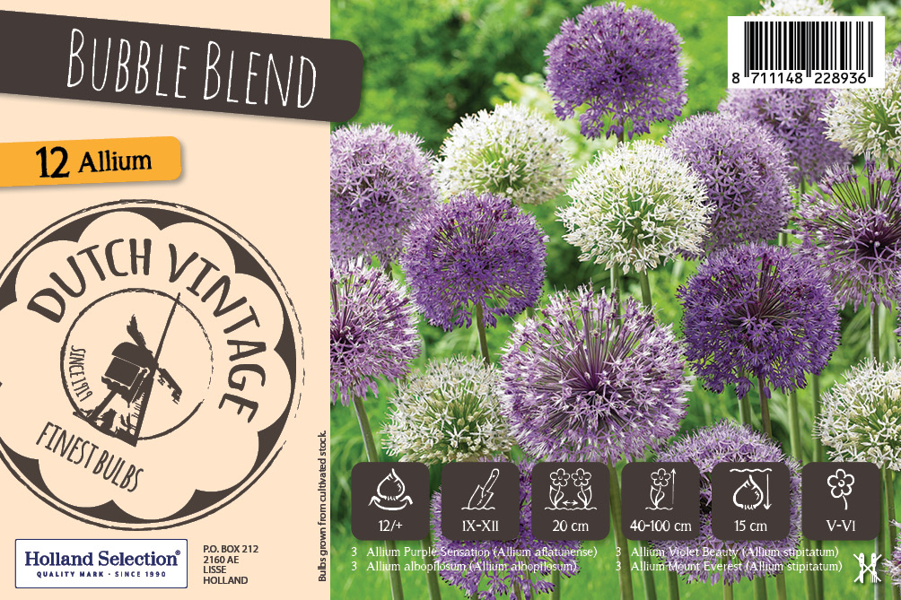 Ilulaukude segu Bubble Blend 12 tk