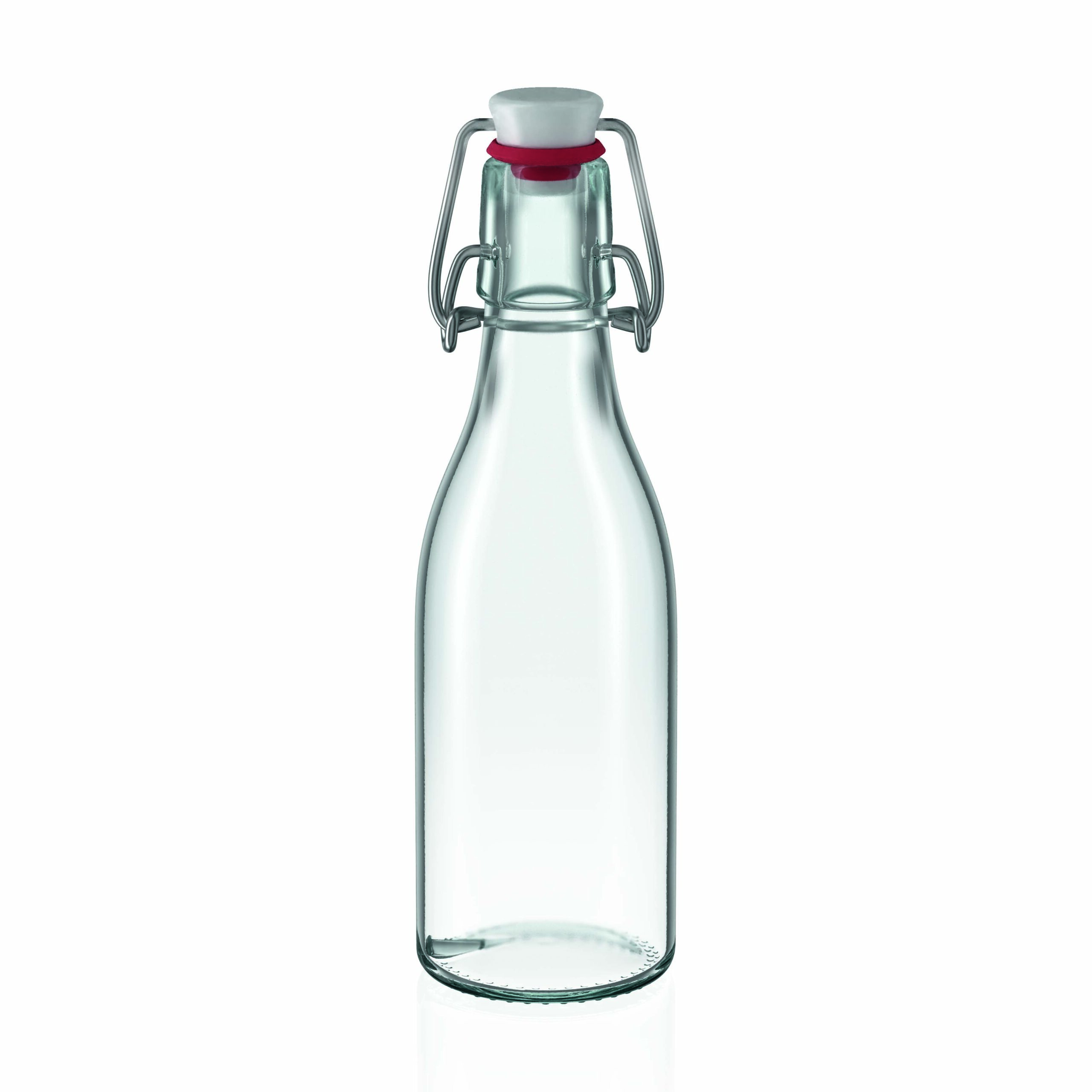Klaaspudel 250 ml klambriga sulguriga Weck