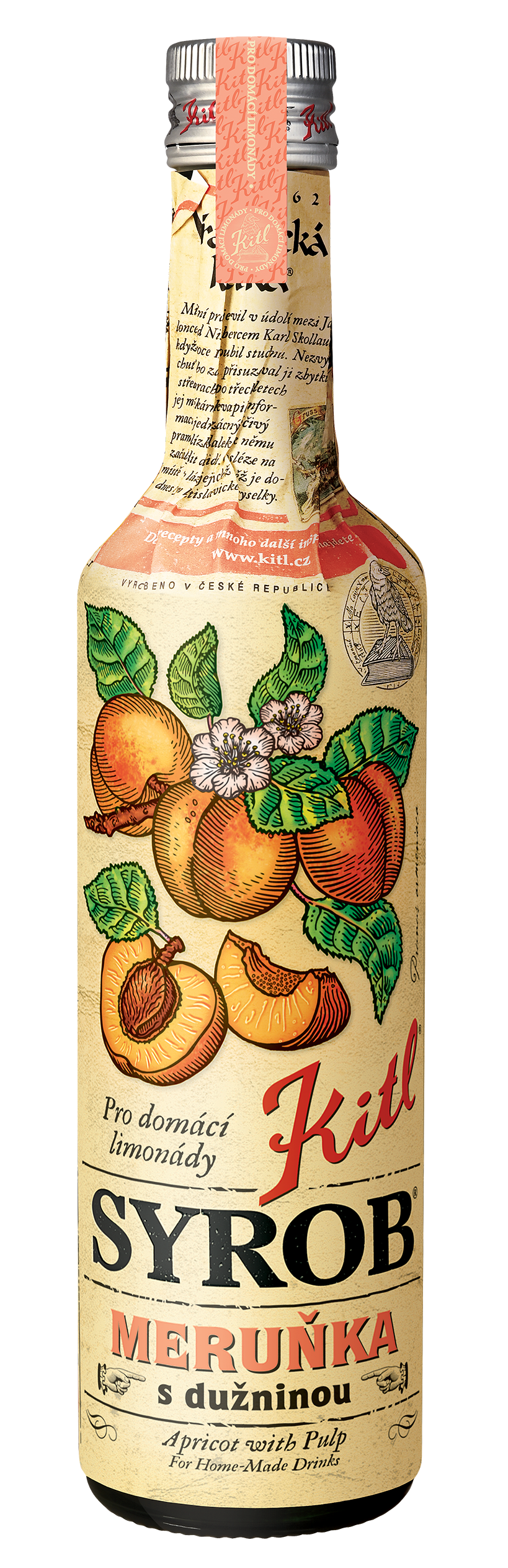 Siirup Kitl Aprikoos 500ml