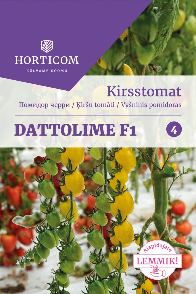 Tomat Dattolime F1 (kirss) 5 seemet